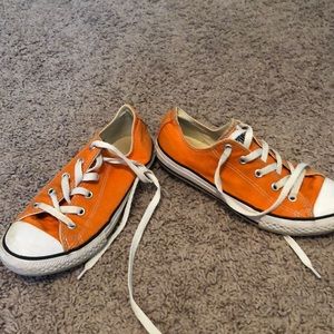 Orange converse